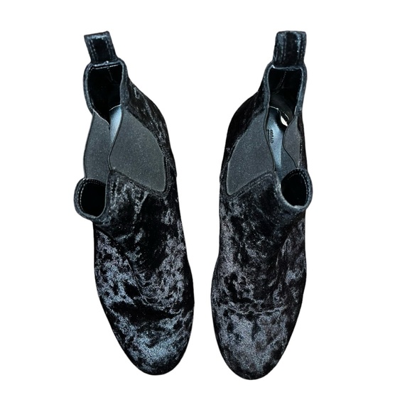 Urban Outfitters Velvet Chelsea Boots Size 9 - Picture 3 of 7